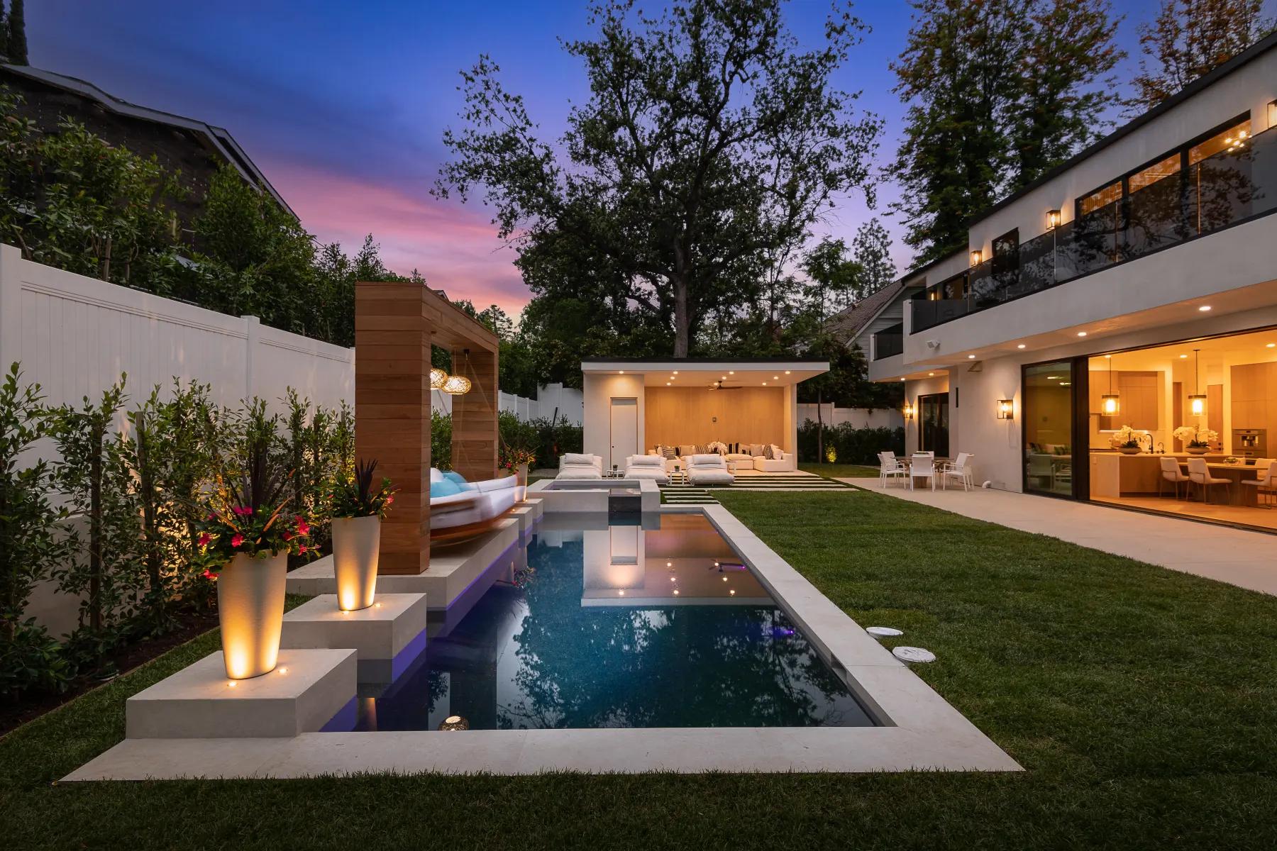 Backyard remodeling project by Green Design and Build