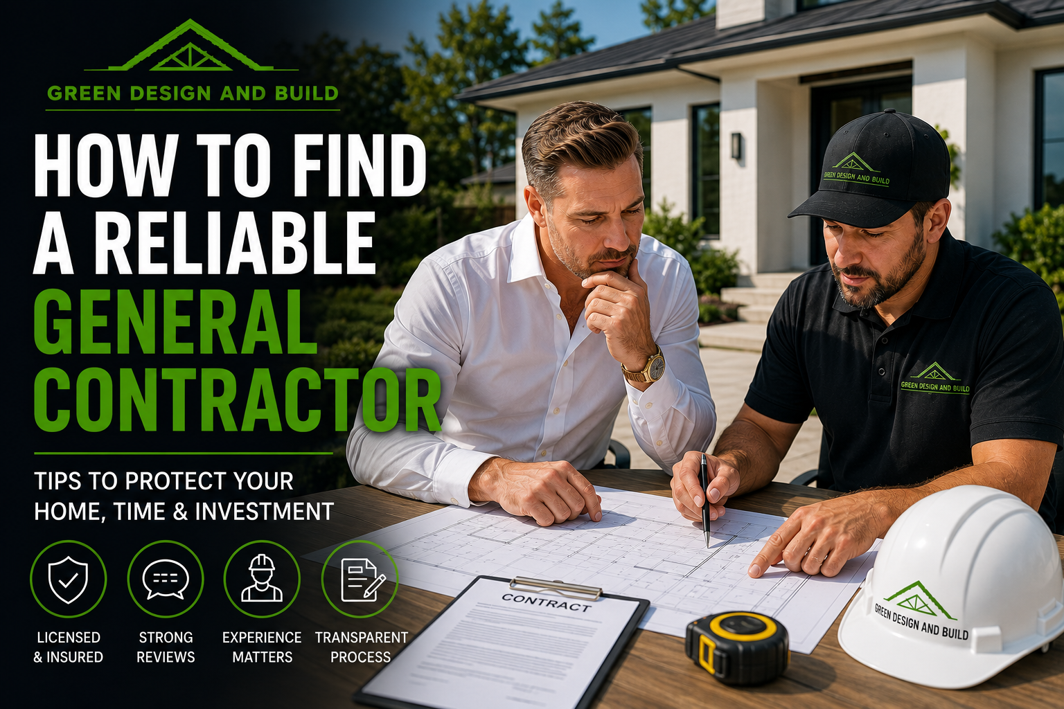 How to Find a Reliable General Contractor for Your Project