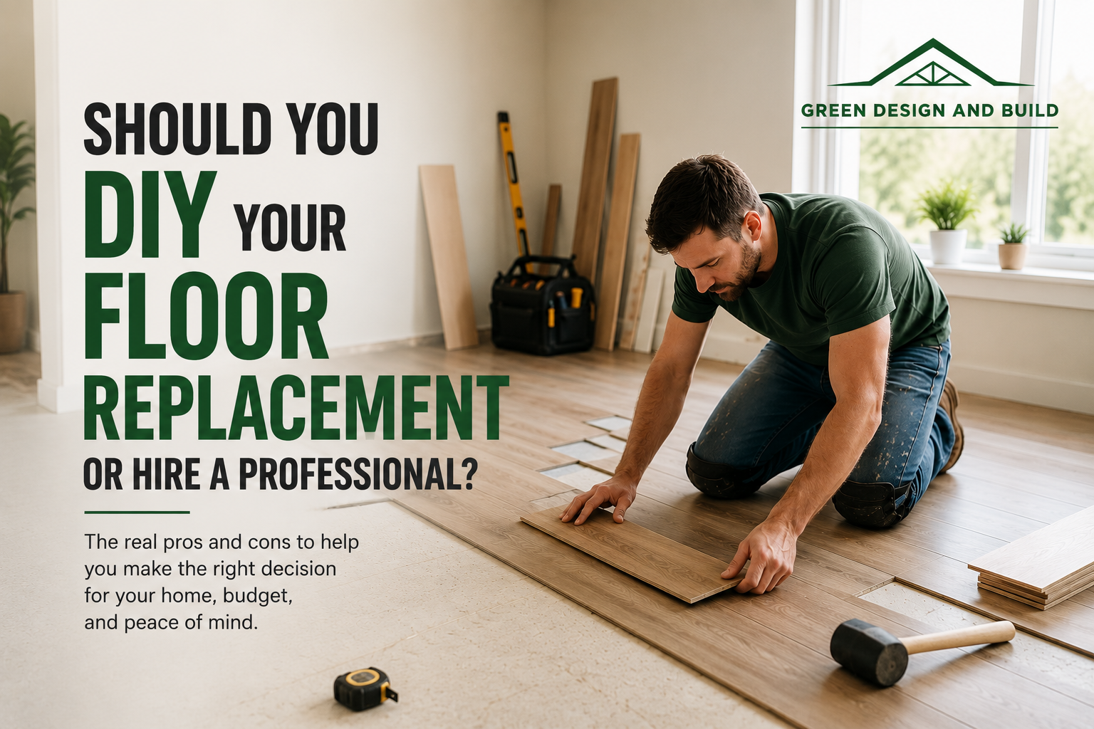 Should I DIY My Floor Replacement or Hire a Professional?