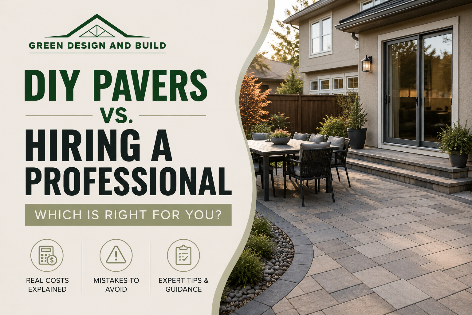 DIY Pavers vs. Hiring a Professional: Which Is Right for You?
