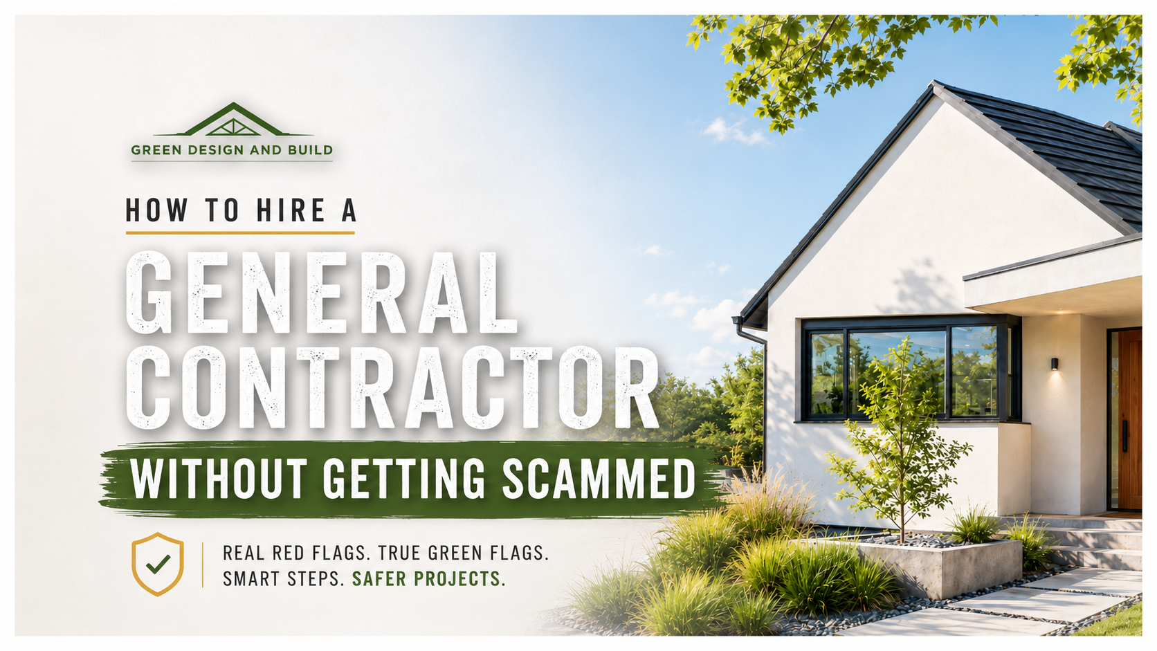 How to Hire a General Contractor Without Getting Scammed