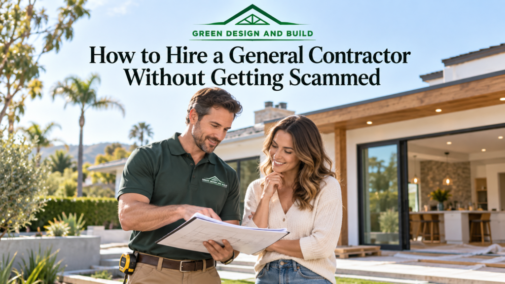 How to Hire a General Contractor Without Getting Scammed