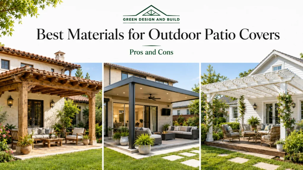 Best Materials for Outdoor Patio Covers: Pros and Cons