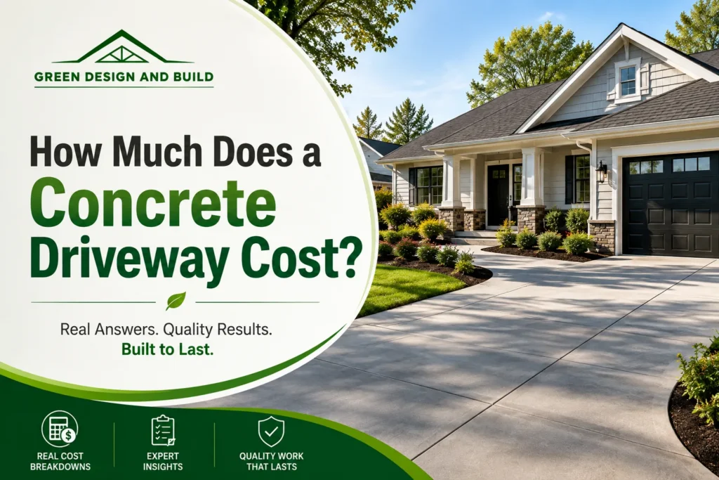 How Much Does a Concrete Driveway Cost?