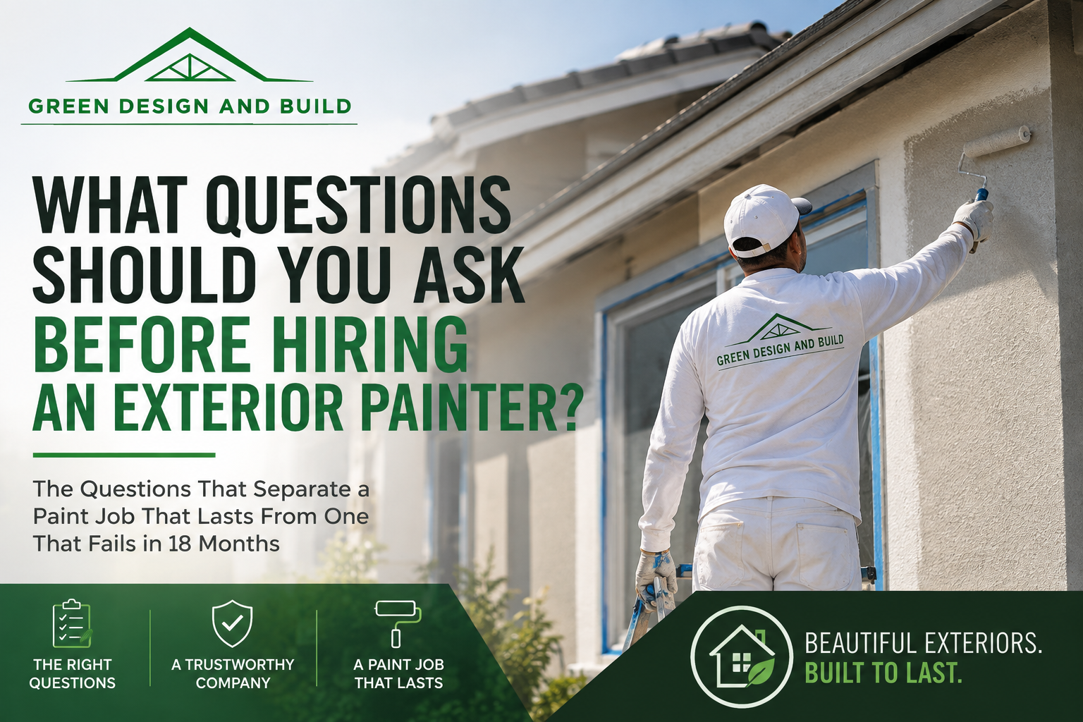 What Questions Should You Ask Before Hiring an Exterior Painter?