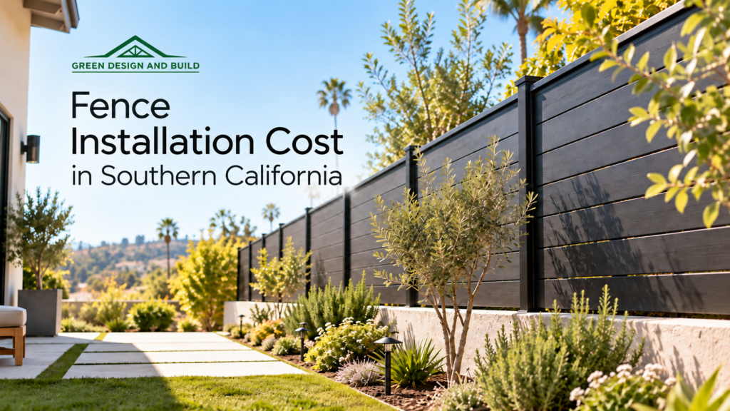 Fence Installation Cost in Southern California