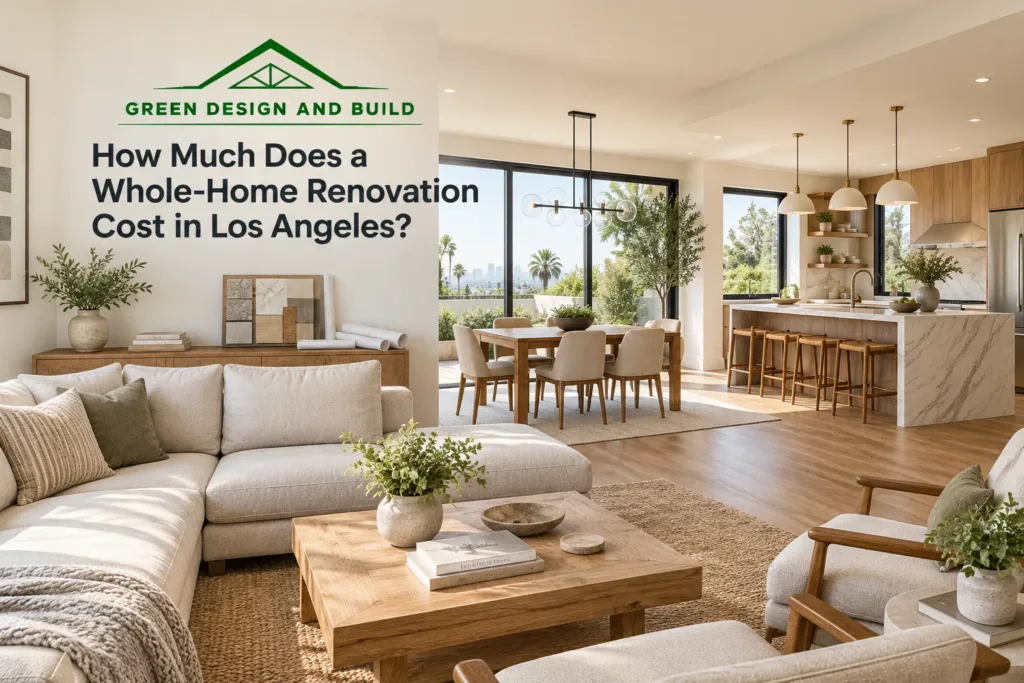 How Much Does a Whole-Home Renovation Cost in Los Angeles?