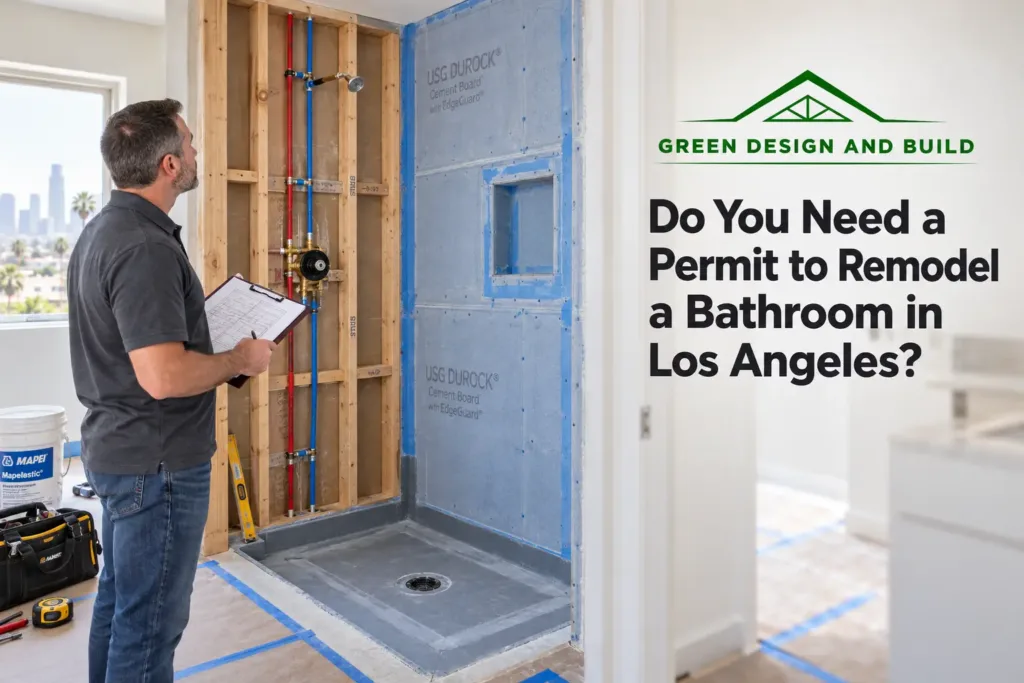 Do You Need a Permit to Remodel a Bathroom in Los Angeles?