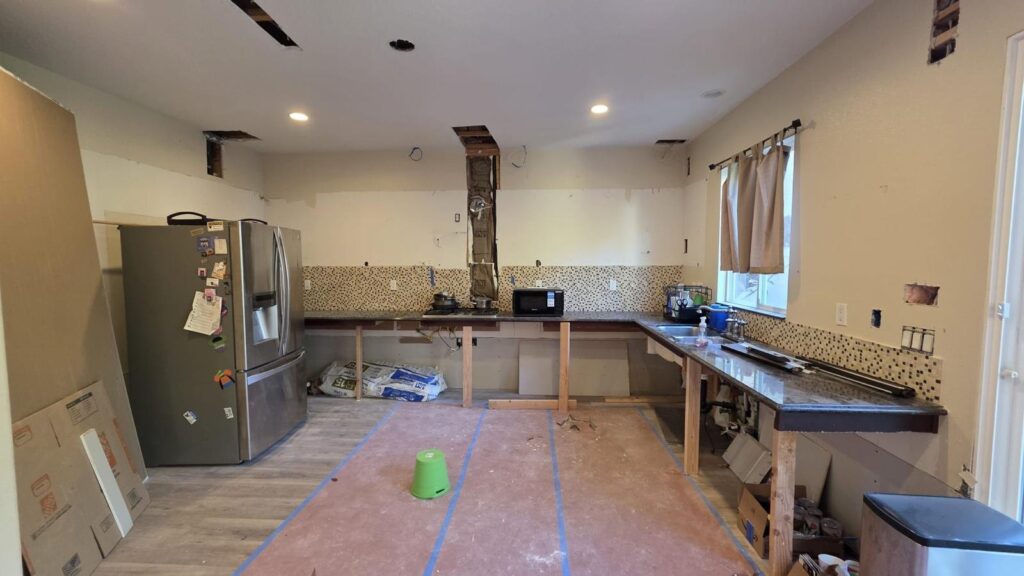Demolition — kitchen remodel in Calabasas, CA