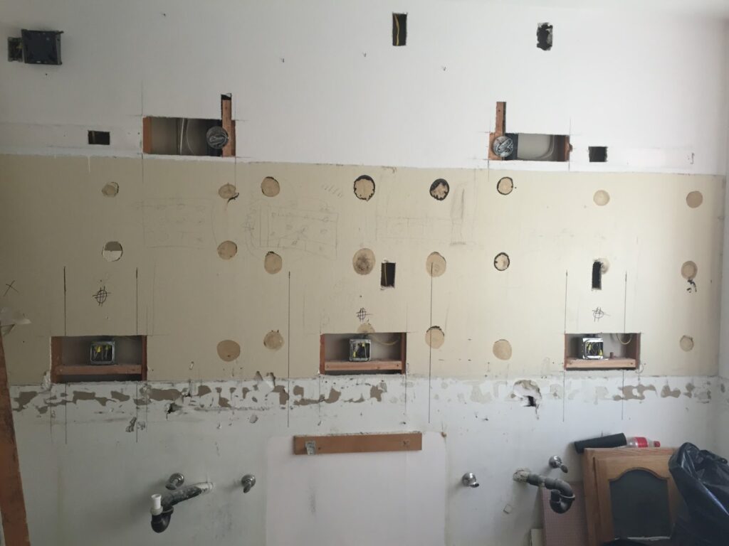 Drywall — bathroom remodel in Inglewood, CA