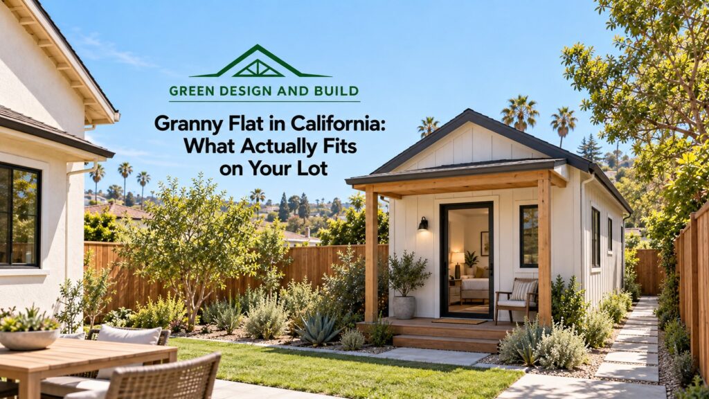 Granny Flat in California: What Actually Fits on Your Lot