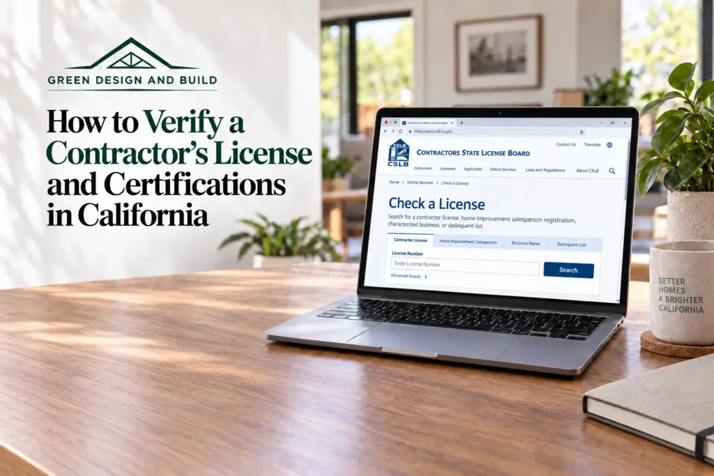 How to Verify a Contractor’s License and Certifications in California