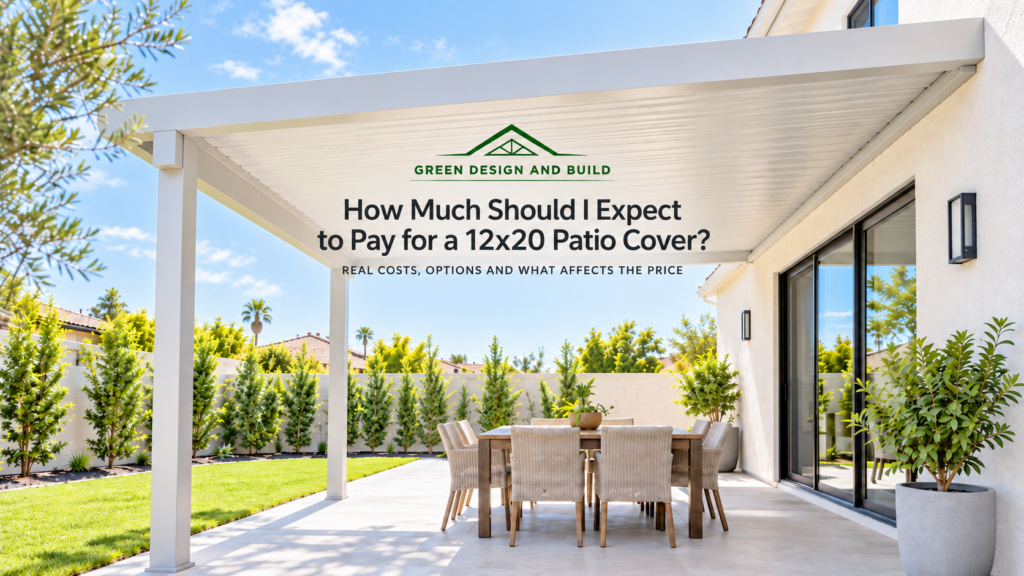 How Much Should I Expect to Pay for a 12×20 Patio Cover?